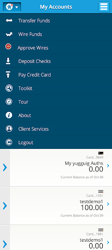SVB Mobile Banking-Commercial Screen 2