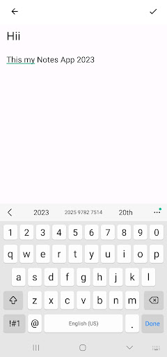 Notes App 2023 Screen 3