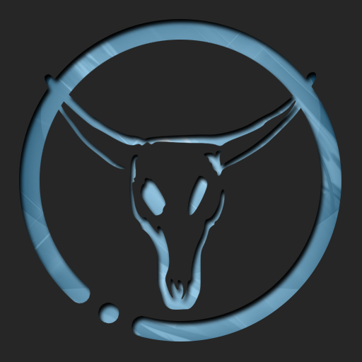 Azulox Icon Pack - Dark mode logo