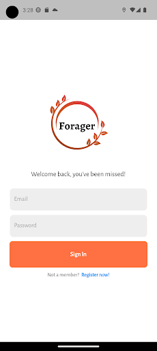 Android application Forager screenshort