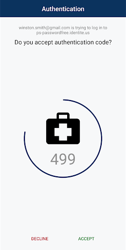 PasswordFree Screen 3