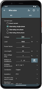 Electrical calculations Pro 2