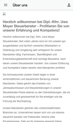 Steuerberater Uwe Meyer Screen 2