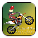 Fast rush moto cross speed icon
