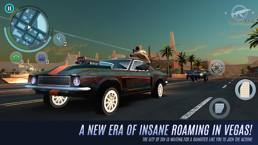 Gangstar Vegas v6.2.1a MOD APK (Unlimited Money and Diamond, VIP 10) Gallery 1