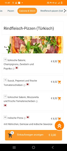 Perfekt Pizza Screen 3