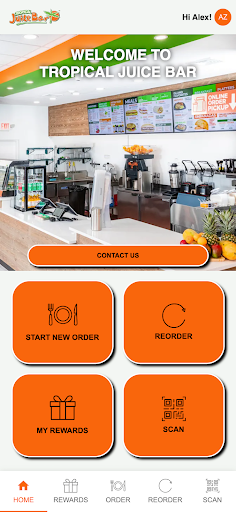 Android application Tropical Juice Bar screenshort