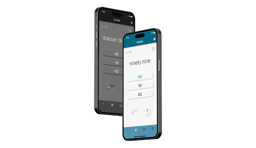 Android application Learn numbers screenshort