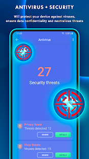 Antivirus - viruses protection, security, VPN 1.0.1 APK + Мод (Unlimited money) за Android