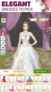 Super Wedding Dress Up Stylist MOD APK (Unlimited Money) 3