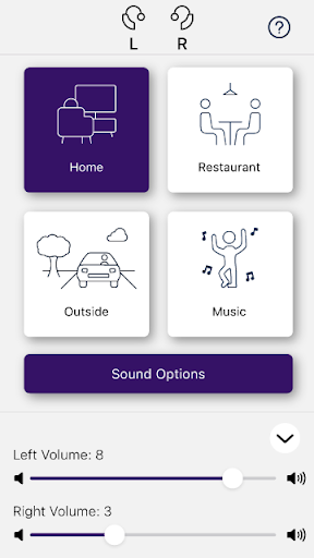 Android application Warbler Hearing screenshort