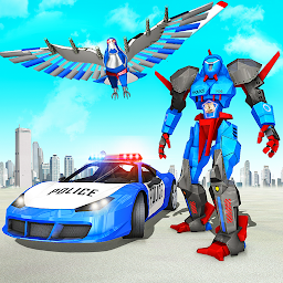 Icon image Flying Eagle Robot Car Games