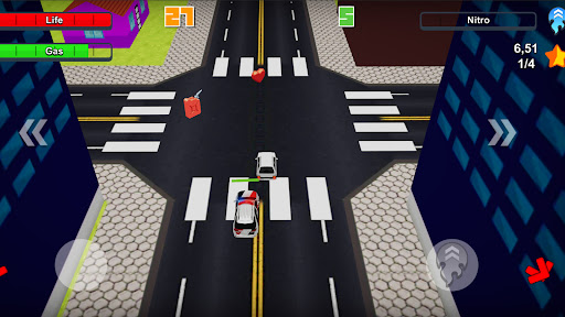 Dash Driver: Fuga de carros Screen 2