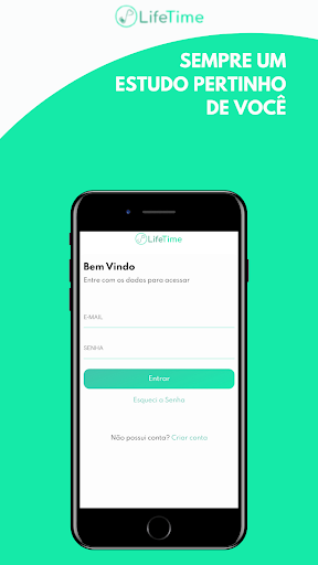 Android application LifeTime Pesquisa Clínica screenshort