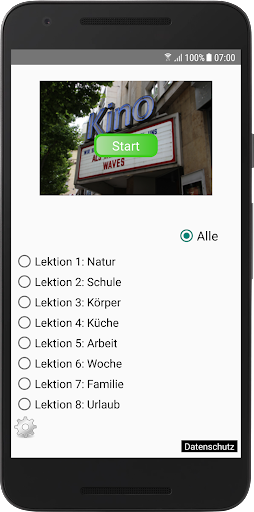 Android application WortKino3 screenshort