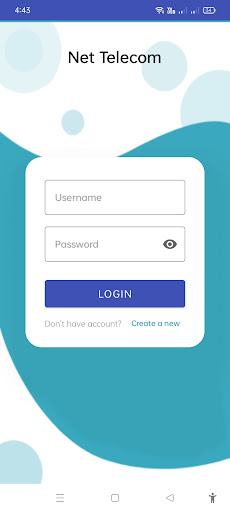 Android application Net Telecom screenshort