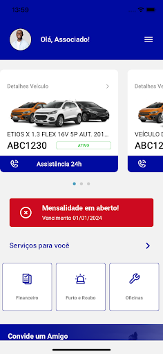 Principal Auto Associados Screen 2