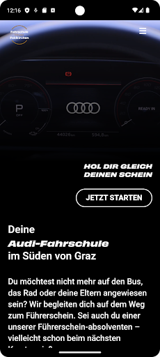 Fahrschule Mayer Screen 2