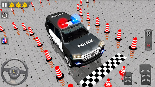 Android application Modern Police Car Parking Game screenshort