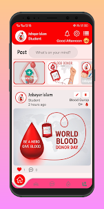 Blood donation chat video