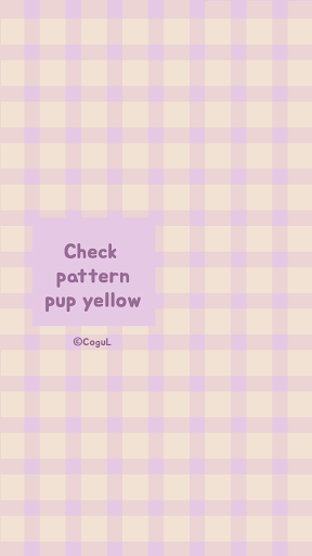 Android application 카카오톡 테마 - 치크체크_퍼플옐로우 screenshort
