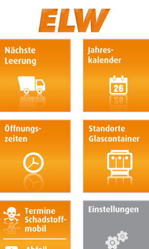 Android application ELW-Abfallkalender screenshort