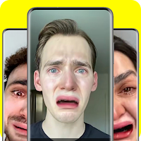 Crying Face Camera Filter