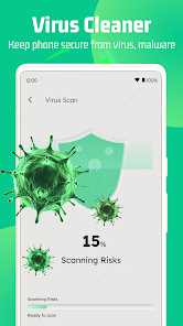 Captura de Pantalla 2 Z Booster - Limpiador de virus android