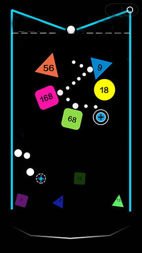 Android application Physical Bounce Balls screenshort