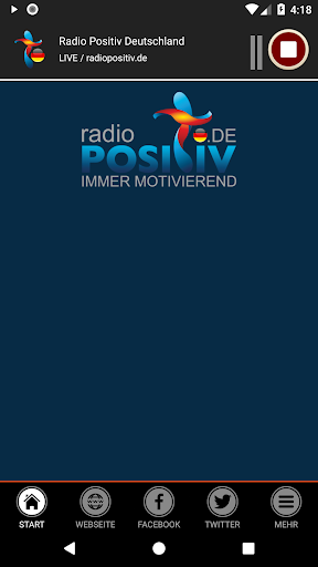 Radio Positiv Deutschland Screenshot 1 - AppWisp.com