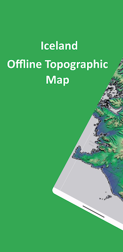 Android application Iceland Offline Topo Map screenshort