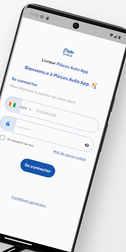 Pièces Auto App Livreur Screen 2