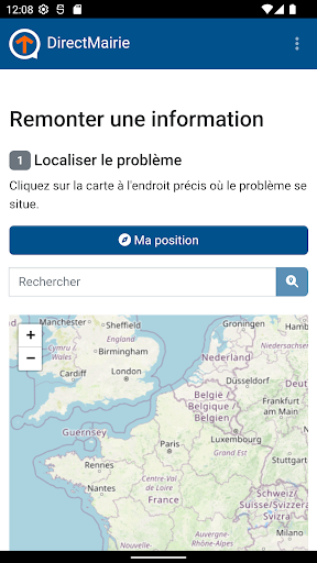 DirectMairie Screen 2