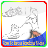 How To Draw Jordans Shoes icon