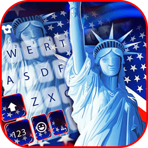 Statue of Liberty US Keyboard   Icon