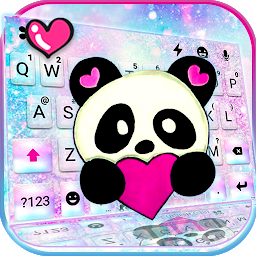 Icon image Galaxy Heart Panda Theme
