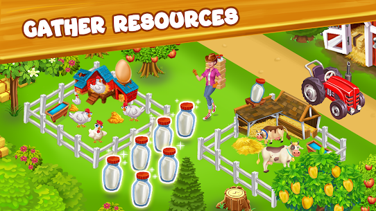 Farm Day Village Farming Mod Apk v1.2.80 Free Purchase Download 3