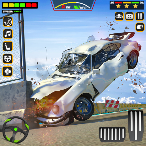 Jogo de carro (Car Crash) carros de corrida 