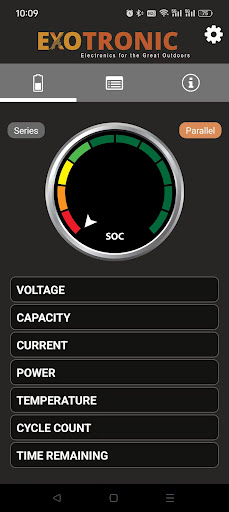 Exotronic BMS Screen 3