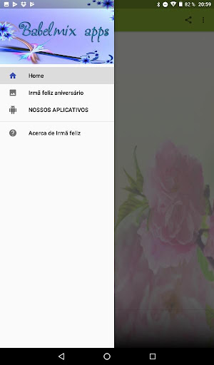Android application ANIVERSÁRIO QUERIDA IRMÃ screenshort