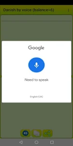 Learn Danish by voice and tran