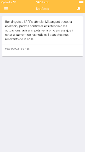 Android application Castellers de Badalona screenshort