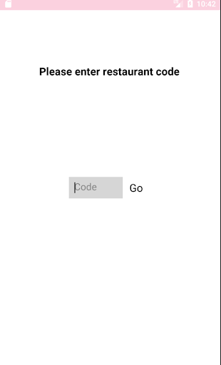 Android application Takeaway-App screenshort