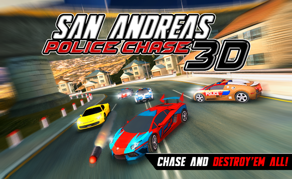 San Andreas Police Chase 3D banner