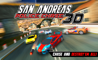 San Andreas Police Chase 3D - Screenshot 1