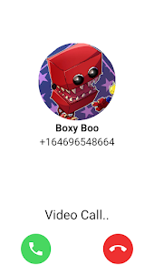 Boxy Boo Playtime Fake Call
