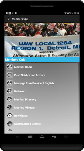 Local 1264 Screen 2