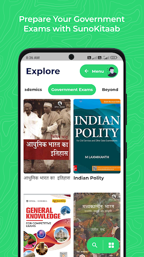 NCERT AudioBook : SunoKitaab Screen 2