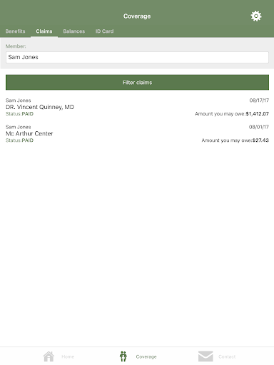 CareFactor Screenshot