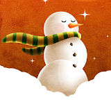 Funny Christmas Snowman LWP icon